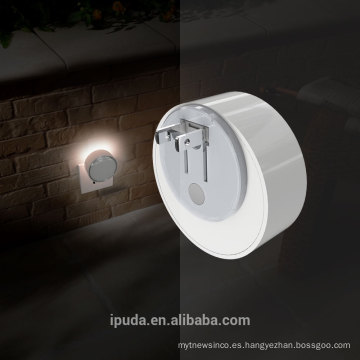 IPUDA Lighting LED luz nocturna para el hogar recargable increíble luz inteligente 1,35 w luz nocturna de bajo consumo